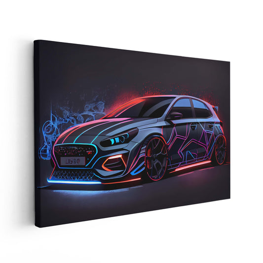 Hyundai I30 N Neon Sketch